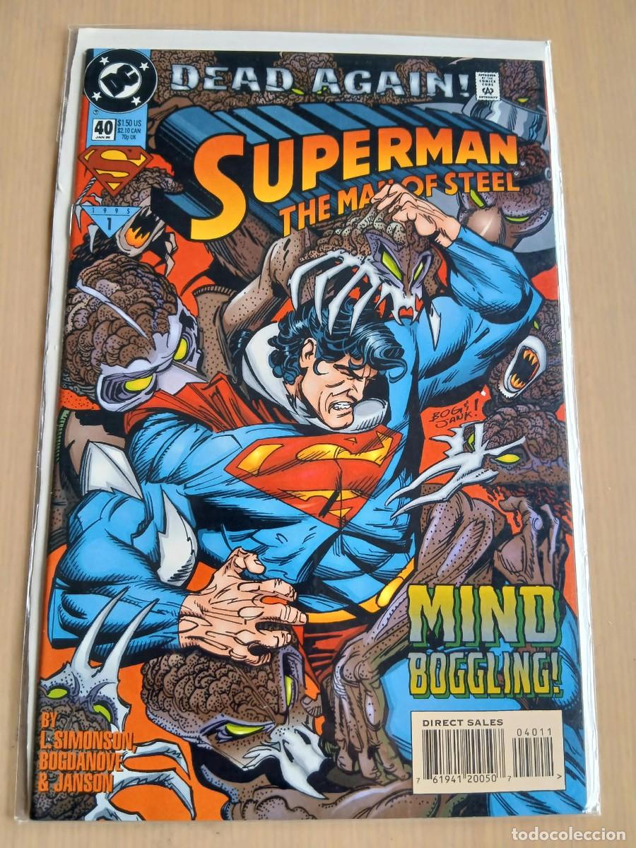 C&oacute;mics: Superman the man of Steel#40 estado muy bueno Louise Simonson