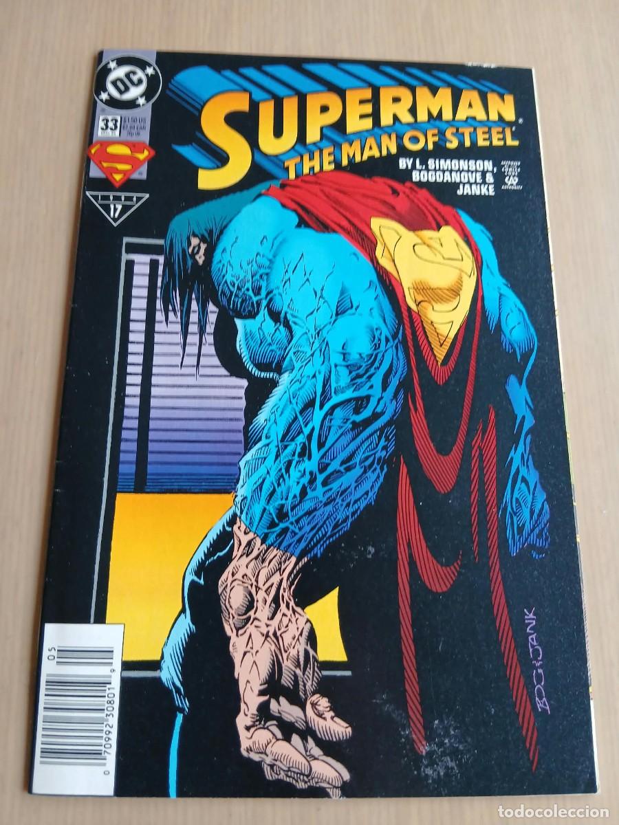 C&oacute;mics: Superman the man of Steel#33 estado muy bueno Louise Simonson