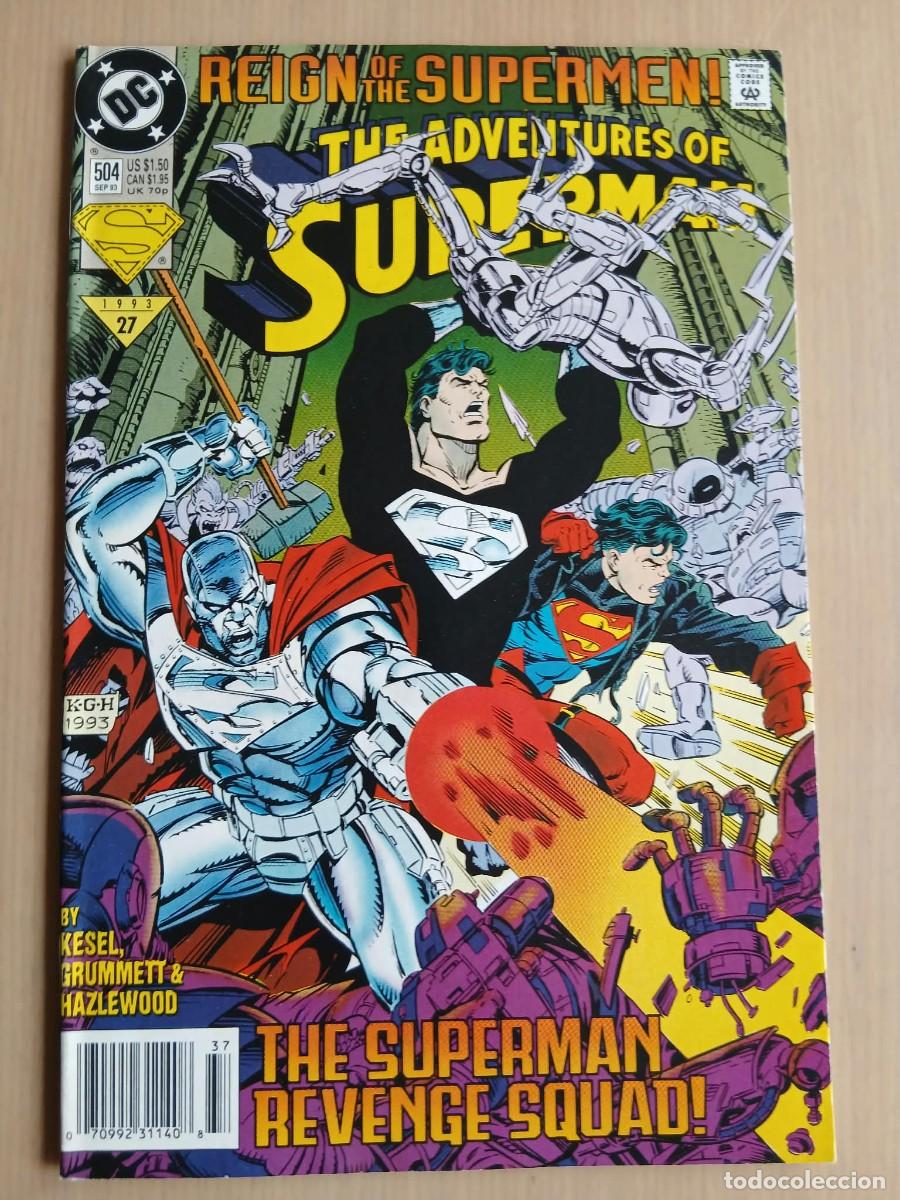 C&oacute;mics: The adventures of Superman#504 estado muy bueno Kesel cover