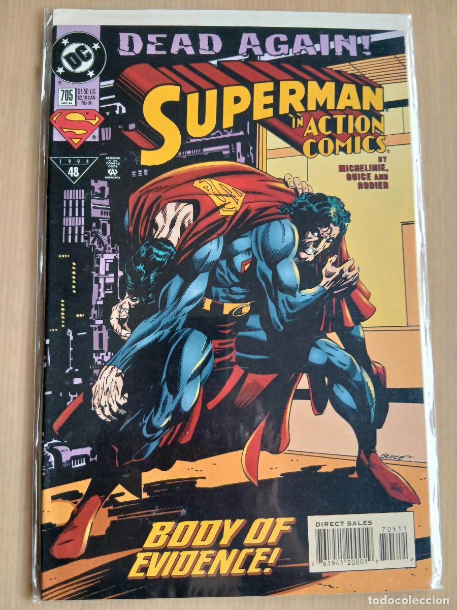C&oacute;mics: Superman in action comics#705 estado muy bueno
