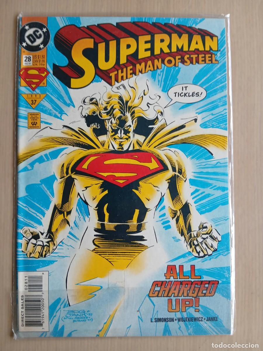 C&oacute;mics: Superman the man of steel#28 estado muy bueno Louise Simonson