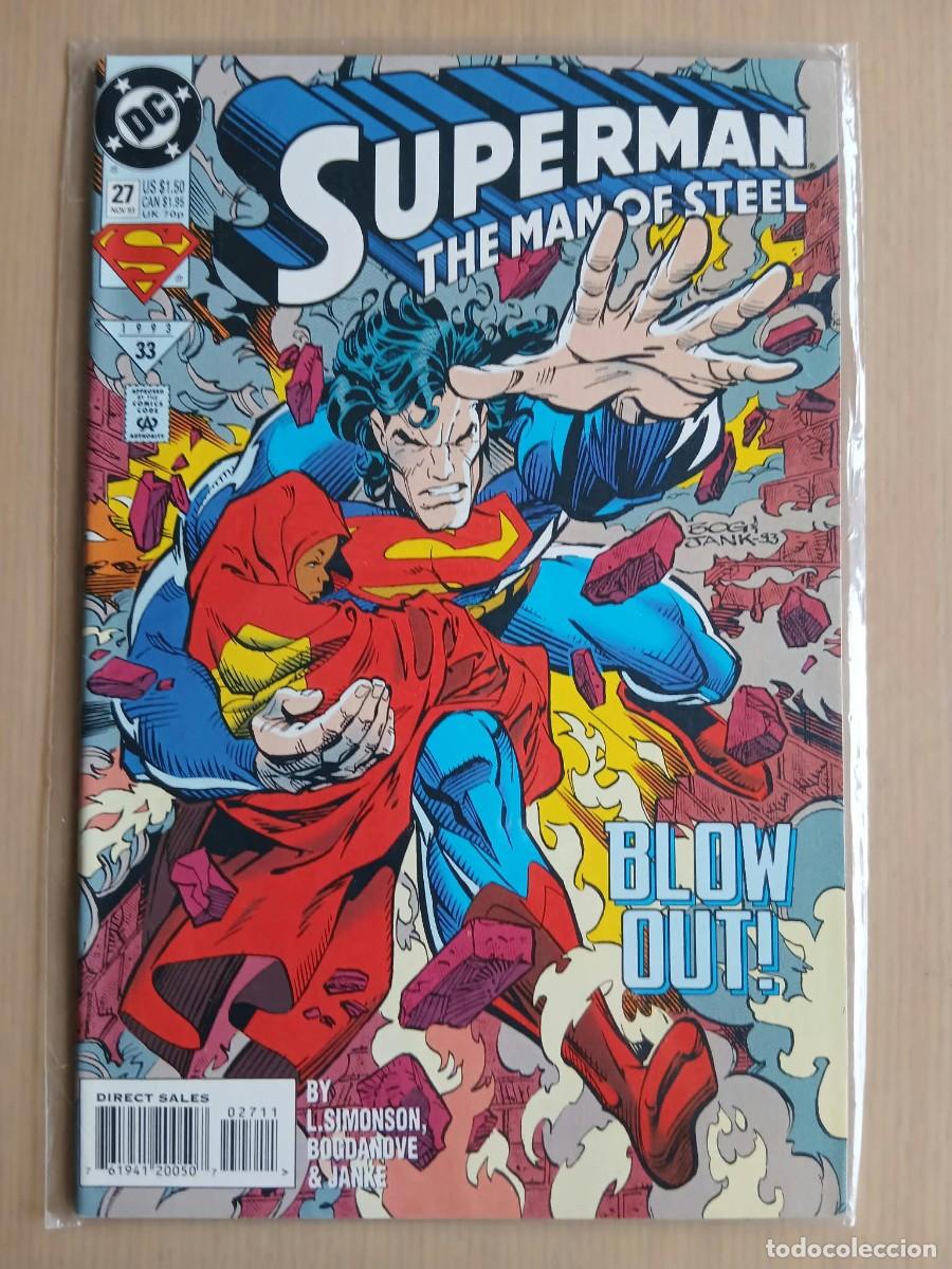 C&oacute;mics: Superman the man of steel#27 estado muy bueno Louise Simonson