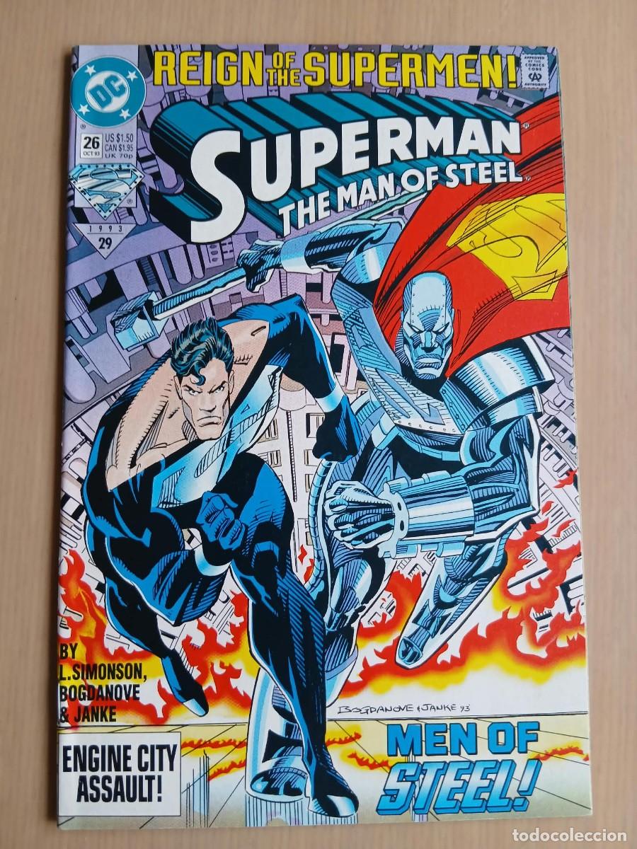 C&oacute;mics: Superman the man of steel#26 estado muy bueno Louise Simonson