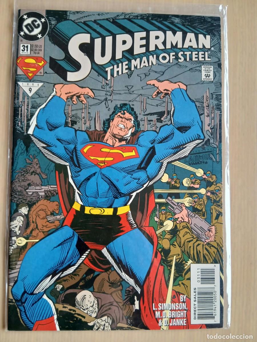 C&oacute;mics: Superman the man of steel#31 estado muy bueno Louise Simonson