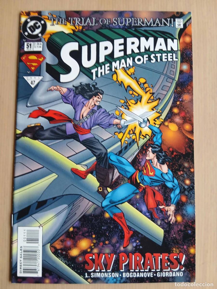 C&oacute;mics: Superman the man of steel#51 estado muy bueno Louise Simonson