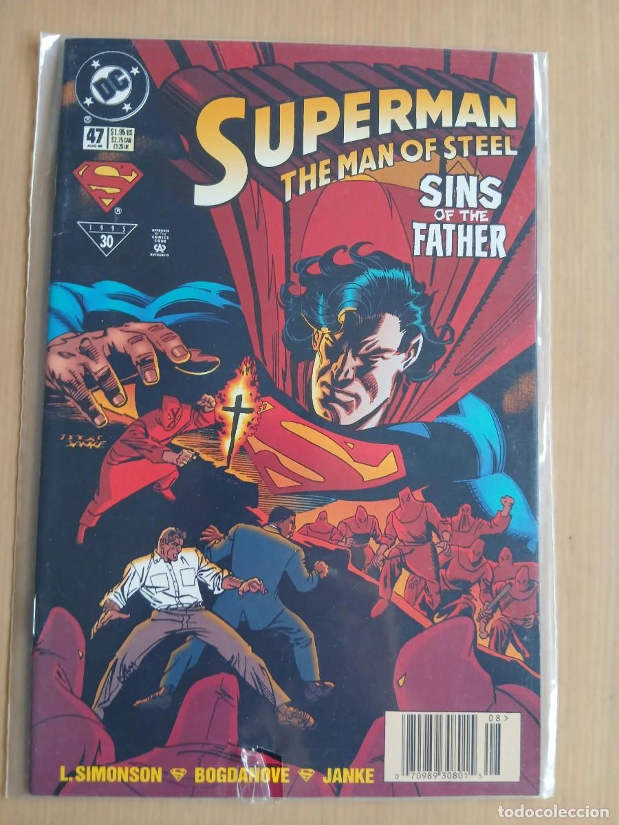 C&oacute;mics: Superman the man of steel#47 estado muy bueno Louise Simonson