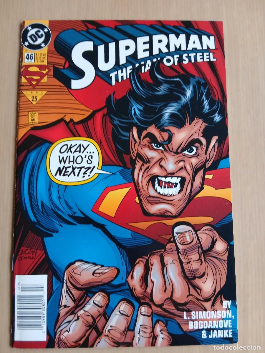 C&oacute;mics: Superman the man of steel#46 estado muy bueno Louise Simonson