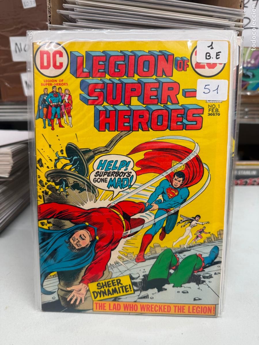 C&oacute;mics: LEGION OFICIAL SUPER-HEROES NUMERO 1 EN INGLES