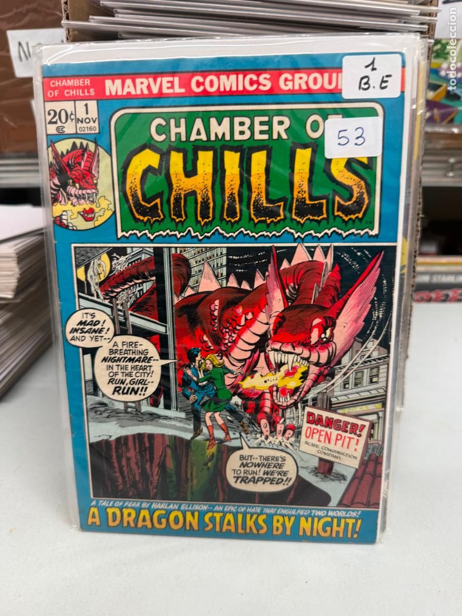 C&oacute;mics: CHAMBER OF CHILLS NUMERO 1 EN INGLES