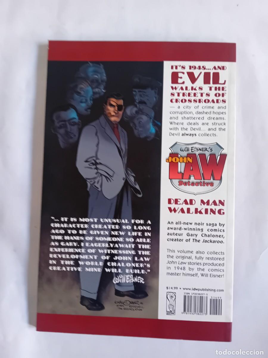 C&oacute;mics: JOHN LAW DETECTIVE DE WILL EISNER, IDW, INGLES, DEAD MAN WALKING. - Foto 2