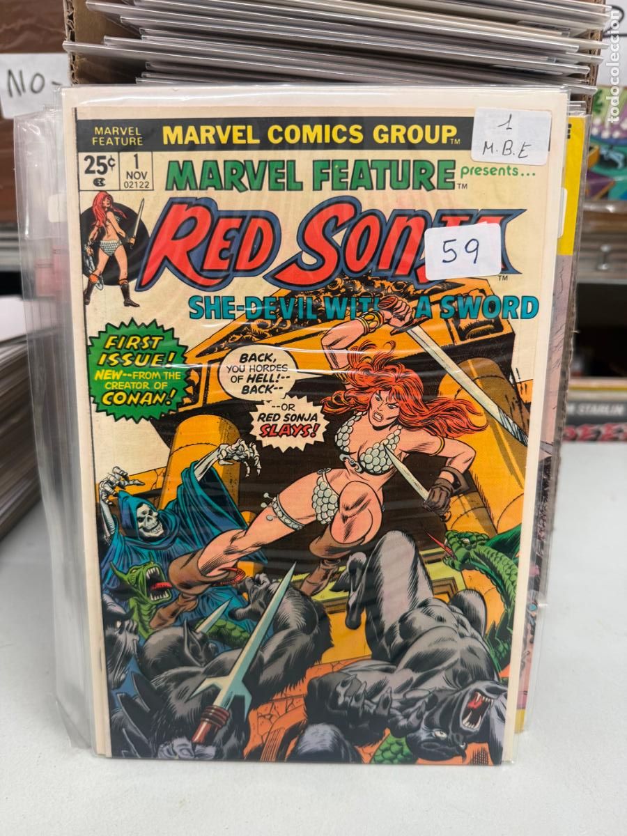 C&oacute;mics: RED SONJA NUMERO 1 EN INGLES - Foto 1
