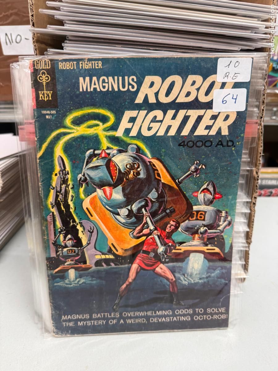 C&oacute;mics: MAGNUS ROBOT FIGHTER 4000 A.D. NUMERO 10 EN INGLES