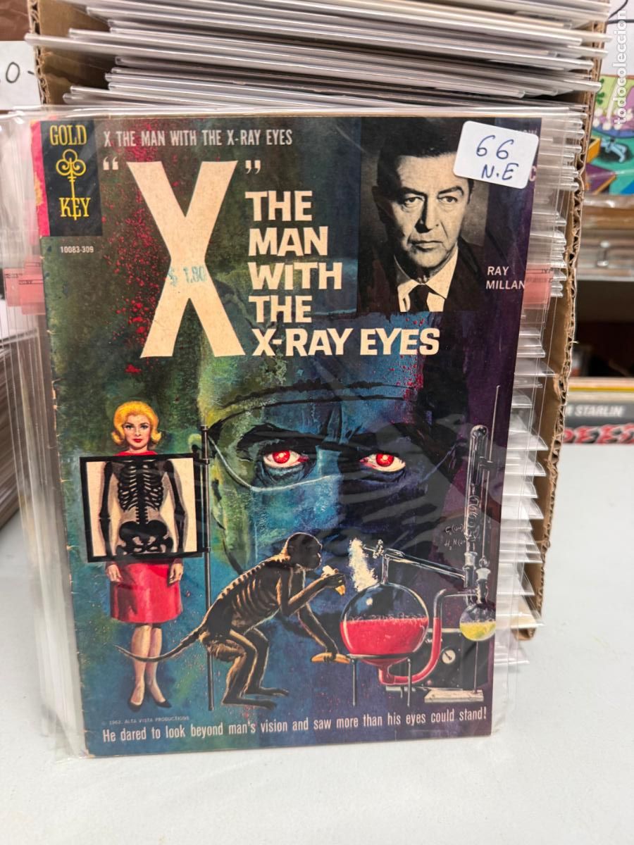 C&oacute;mics: X THE MAN WITH THE X-RAY EYES NUMERO EN INGLES