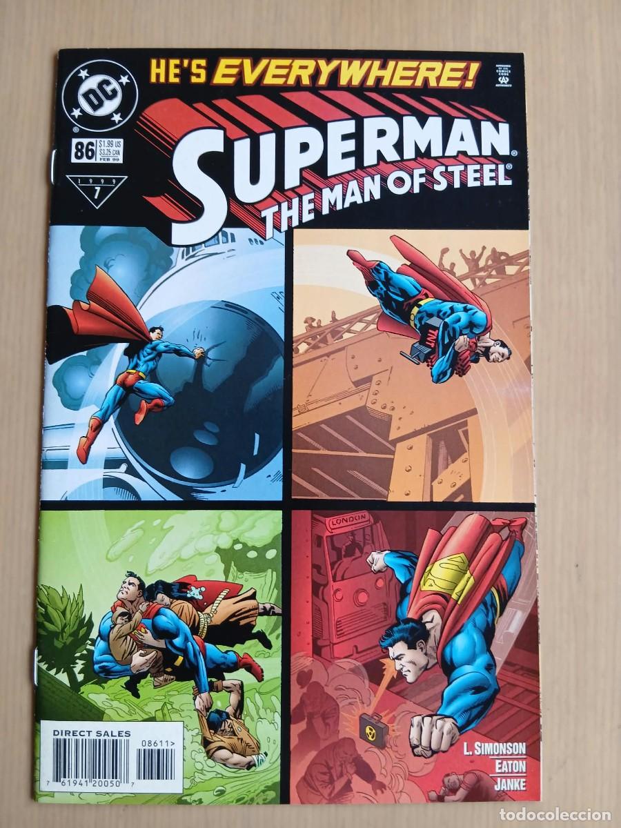 C&oacute;mics: Superman the man of Steel#86 estado muy bueno Dan Jurgens historia