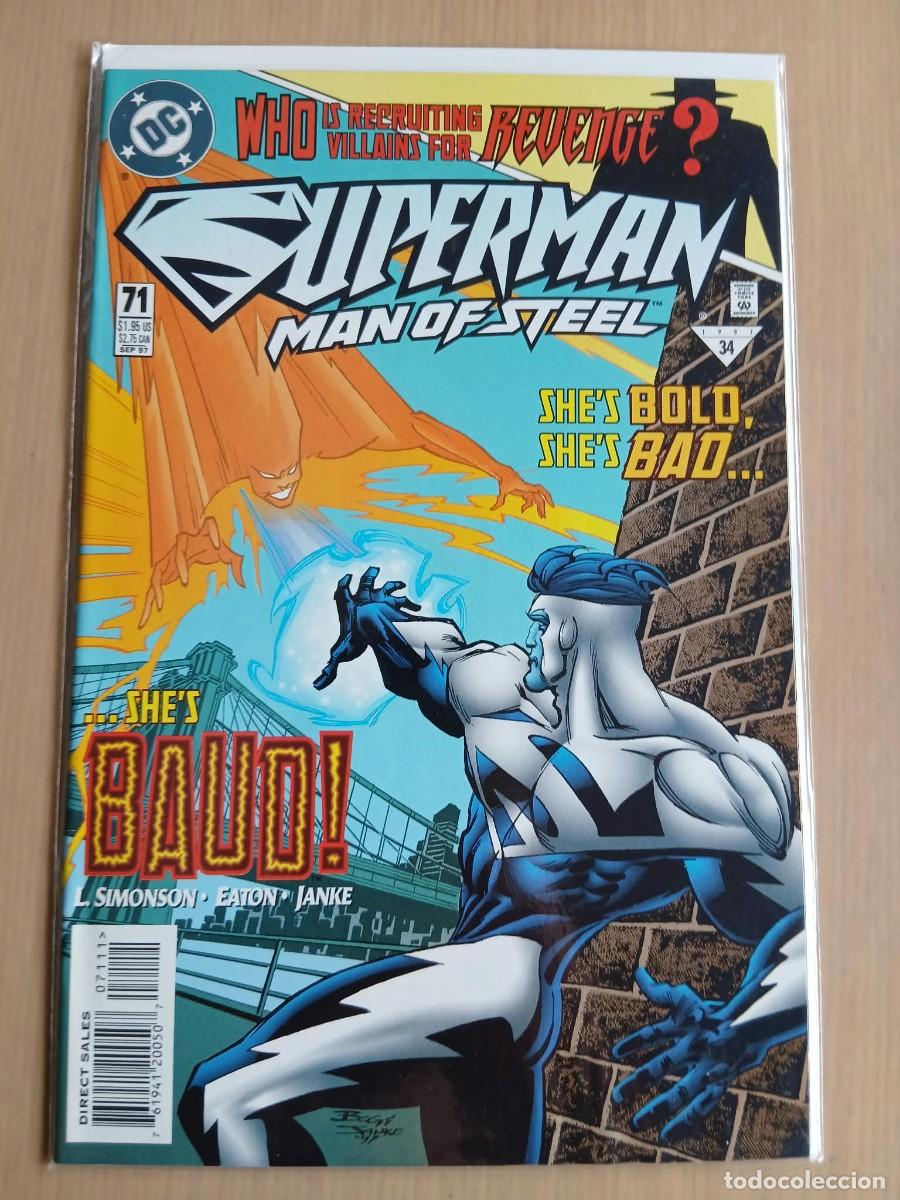 C&oacute;mics: Superman the man of Steel#71 estado muy bueno Louise Simonson historia