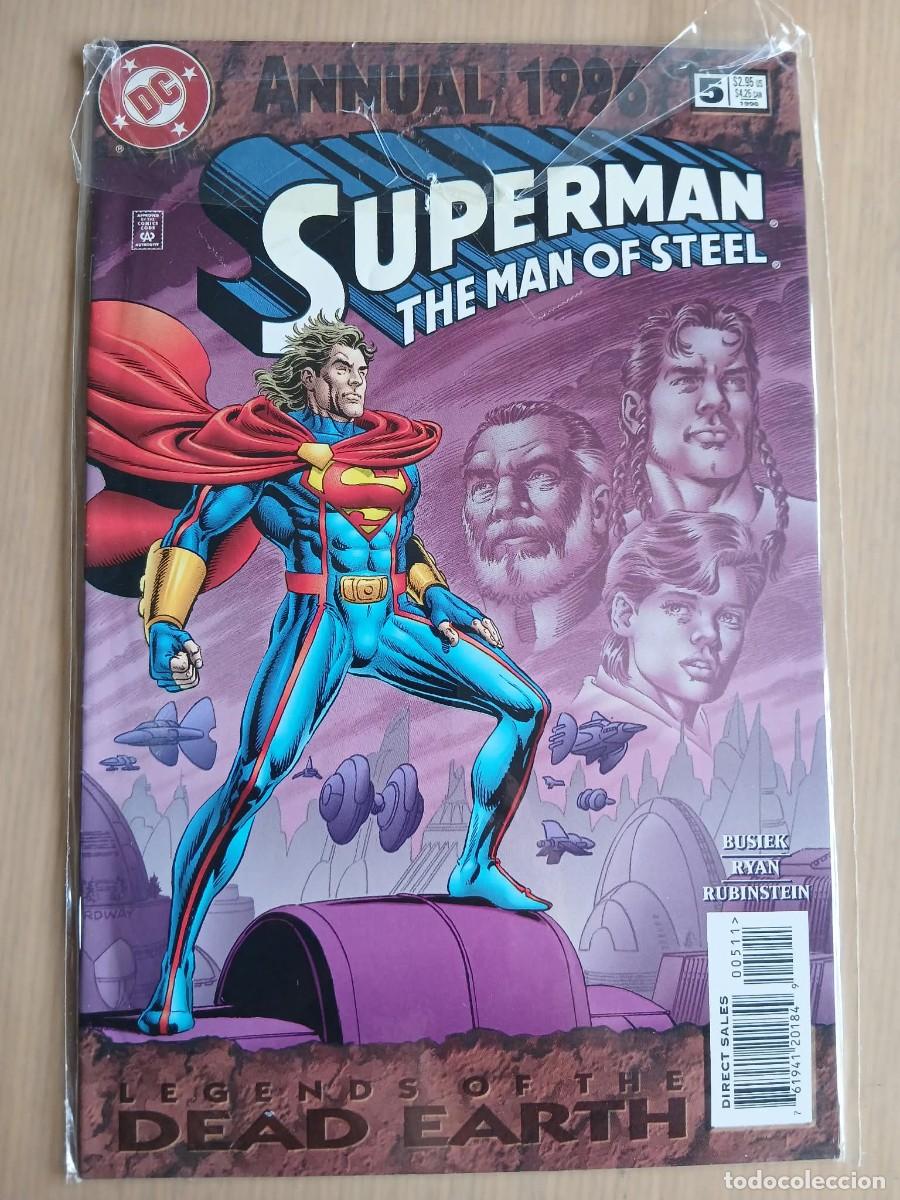 C&oacute;mics: Superman the man of Steel Annual 5 estado muy bueno Kurt Busiek historia