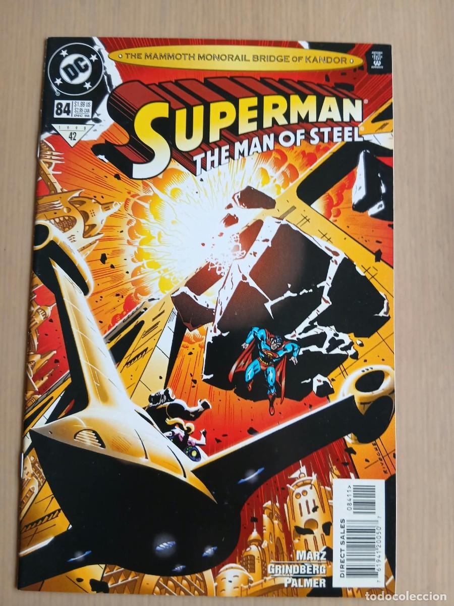 C&oacute;mics: Superman the man of Steel#84 estado muy bueno Tom Palmer guion