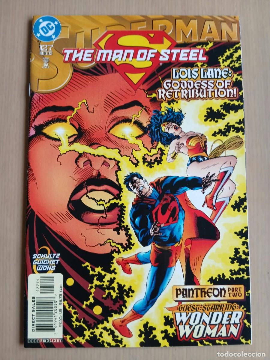 C&oacute;mics: Superman the man of Steel#127 estado muy bueno Michael Golden cover