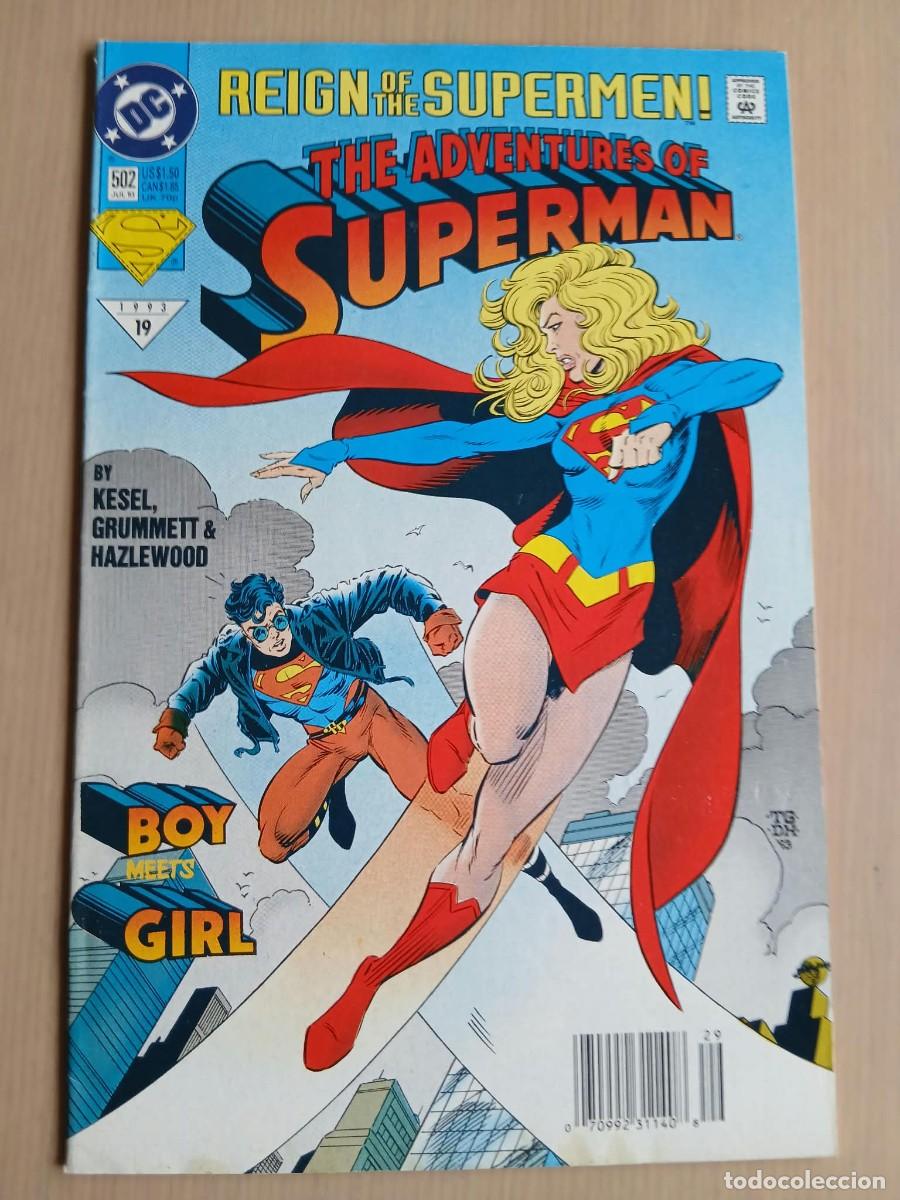 Comics: The Adventures of Superman#502 estado muy bueno Karl Kesel Guion