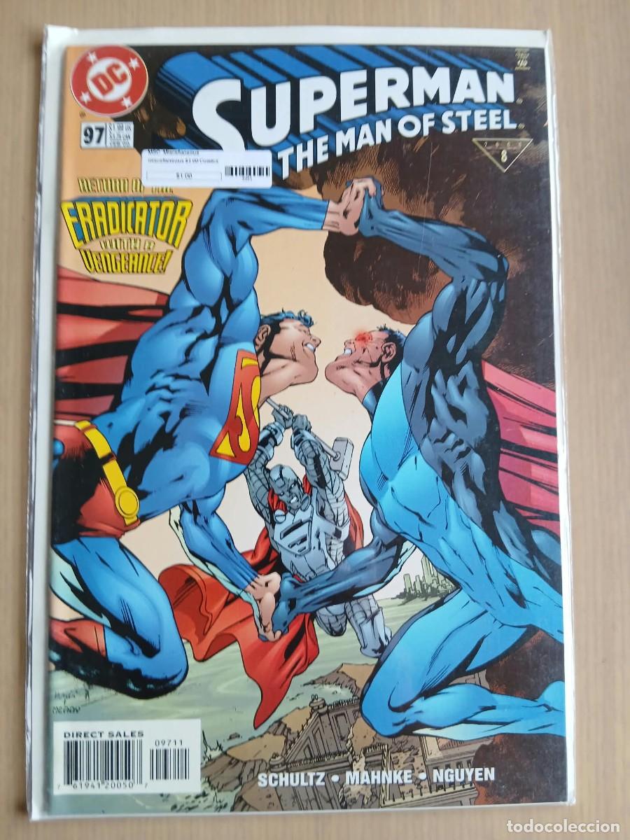 C&oacute;mics: Supermanthe man of steel#97 estado muy bueno DOUG MAHNKE cover