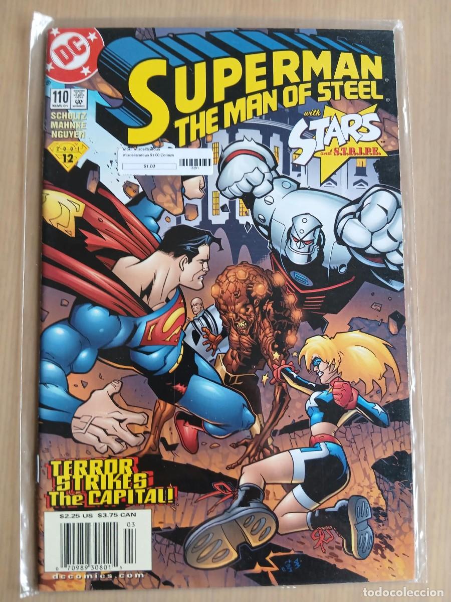 C&oacute;mics: Supermanthe man of steel#110 estado muy bueno DOUG MAHNKE cover