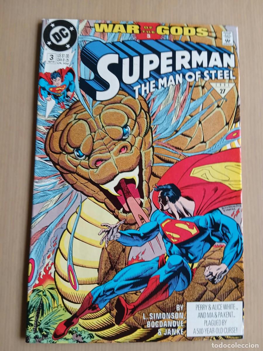 C&oacute;mics: Supermanthe man of steel#110 estado muy bueno DOUG MAHNKE cover