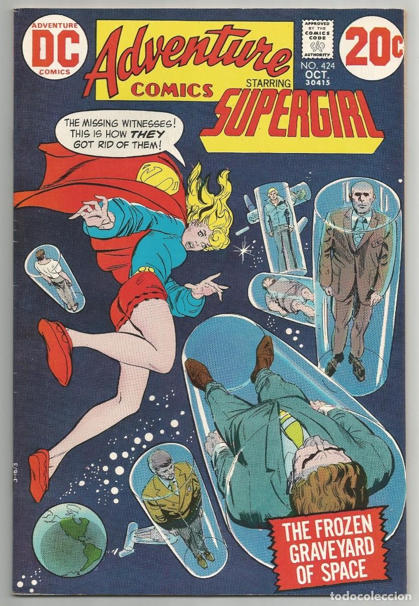 C&oacute;mics: ADVENTURE COMICS (1938 1st Series) #424 VF/NM(9.0), DC COMICS 1972