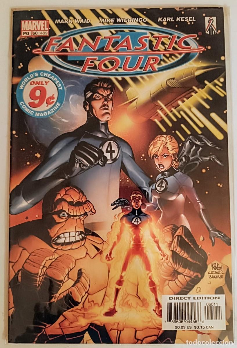 C&oacute;mics: Fantastic Four Vol. 3 #60 (#489) (2002) - 9&cent; Promo Variant - Marvel US - Mint
