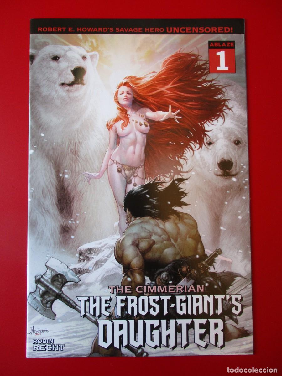 C&oacute;mics: Cimmerian The Frost Giant's Daughter 1C Variante Anacleto Nuevo 2020 Imagen de Stock-