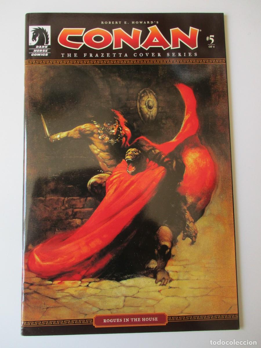C&oacute;mics: Dark Horse Comics - Conan The Frazetta Cover Series - 2010 - No 5 - July