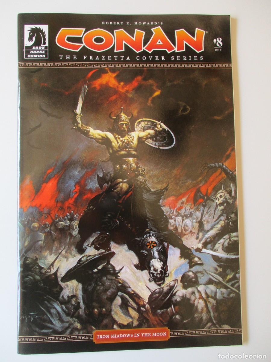 C&oacute;mics: Serie de portadas de Conan The Frazetta #8 nueva; Dark Horse | &Uacute;ltima edici&oacute;n