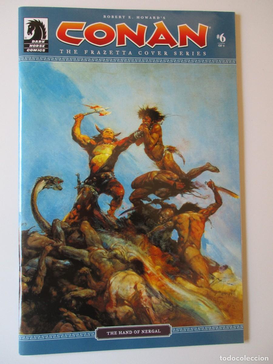 C&oacute;mics: Serie de portadas Conan The Frazetta #6 nueva, Dark Horse