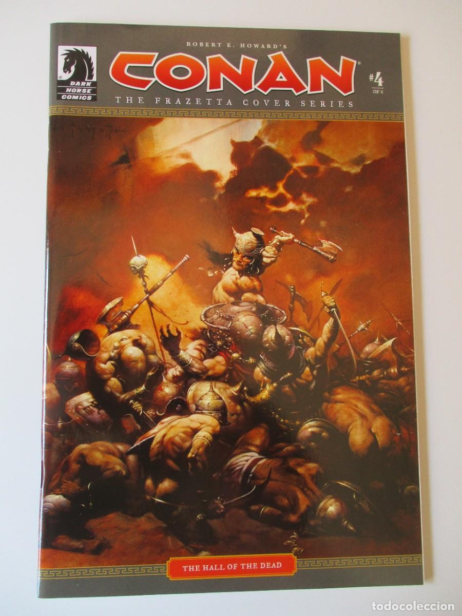 C&oacute;mics: Serie de portadas Conan The Frazetta #6 nueva, Dark Horse