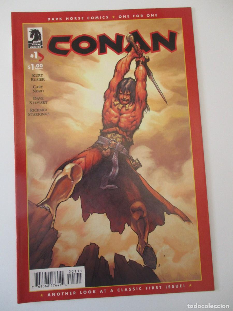 C&oacute;mics: CONAN #1, NM, Busiek, Stewart, 2010, Dark Horse, One for One