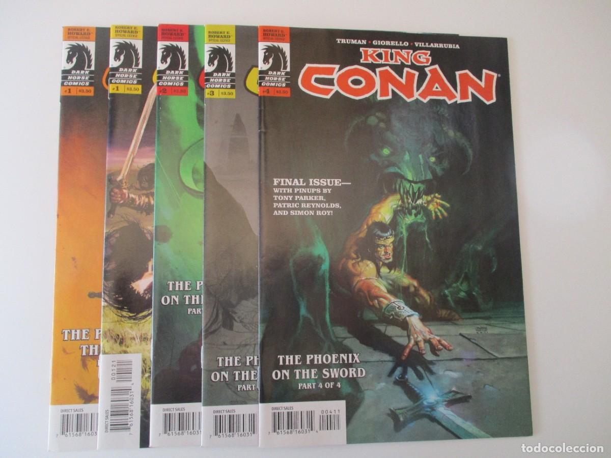 C&oacute;mics: Dark Horse: King Conan - The Phoenix on the Sword Vol. Juego completo 1 (2012) #1-4 + 1 VARIANTE ( 1