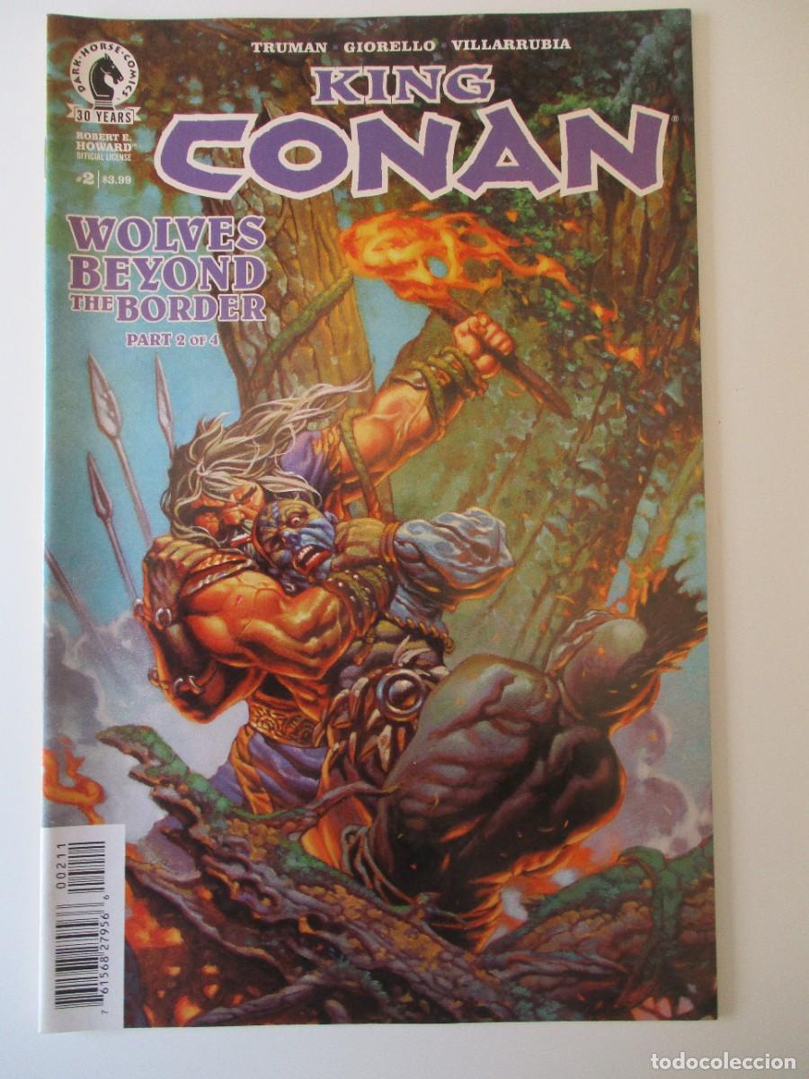 C&oacute;mics: King Conan Wolves beyond the Border Comic Set 1-2-3-4 Lot Robert E Howard - Foto 4