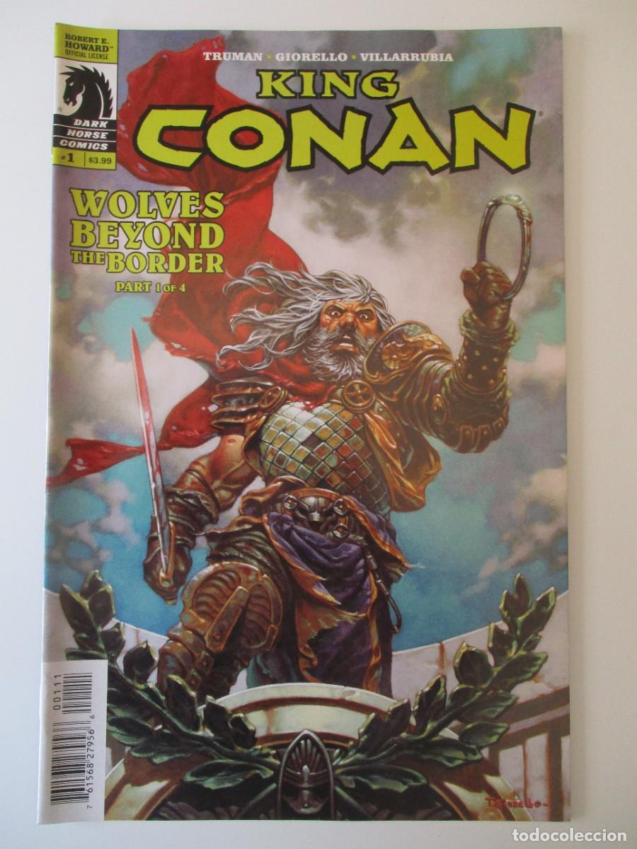 C&oacute;mics: King Conan Wolves beyond the Border Comic Set 1-2-3-4 Lot Robert E Howard - Foto 5