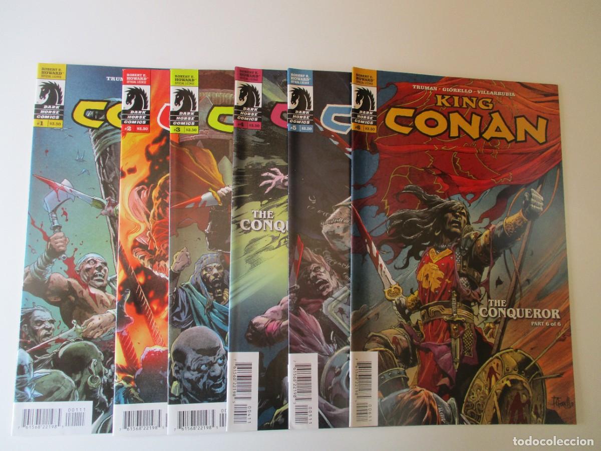 C&oacute;mics: Dark Horse Comics King Conan COMPLETA 1 - 6 El Conquistador &rdquo; NUEVOS&rdquo;