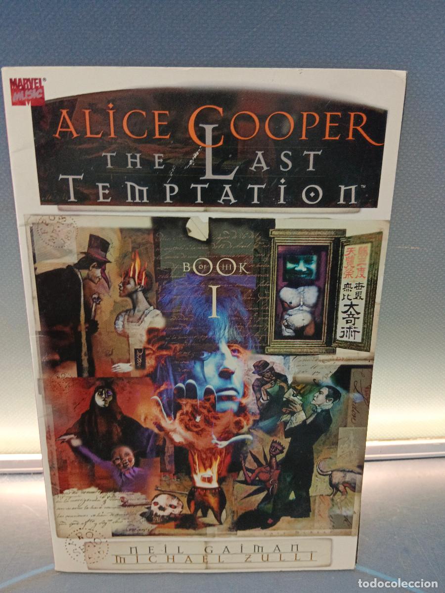 C&oacute;mics: C&oacute;mic en ingles, ALICE COOPER THE LAST TEMPTATION - MARVEL MUSIC - NEIL GAIMAN, MICHAEL ZULLI