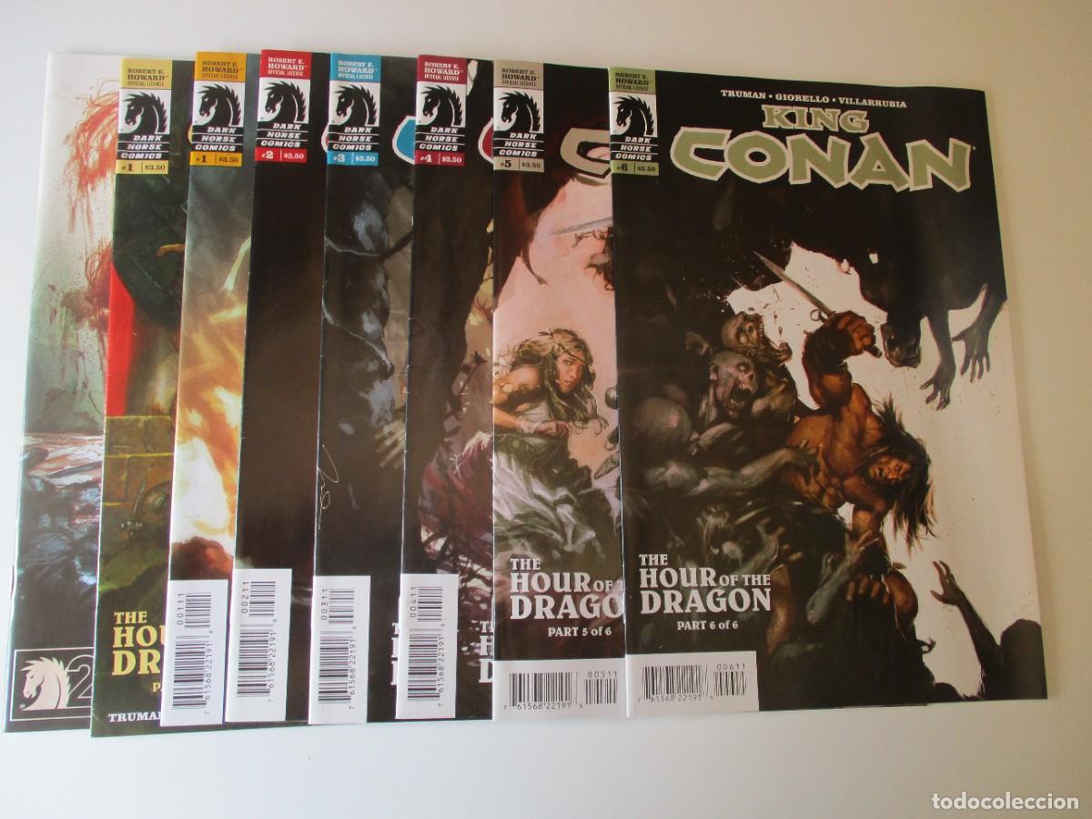 C&oacute;mics: C&oacute;mic King Conan: Hour Of The Dragon (2013) COMPLETA #1- 6 + 1 Variante cubierta de Sanjulian