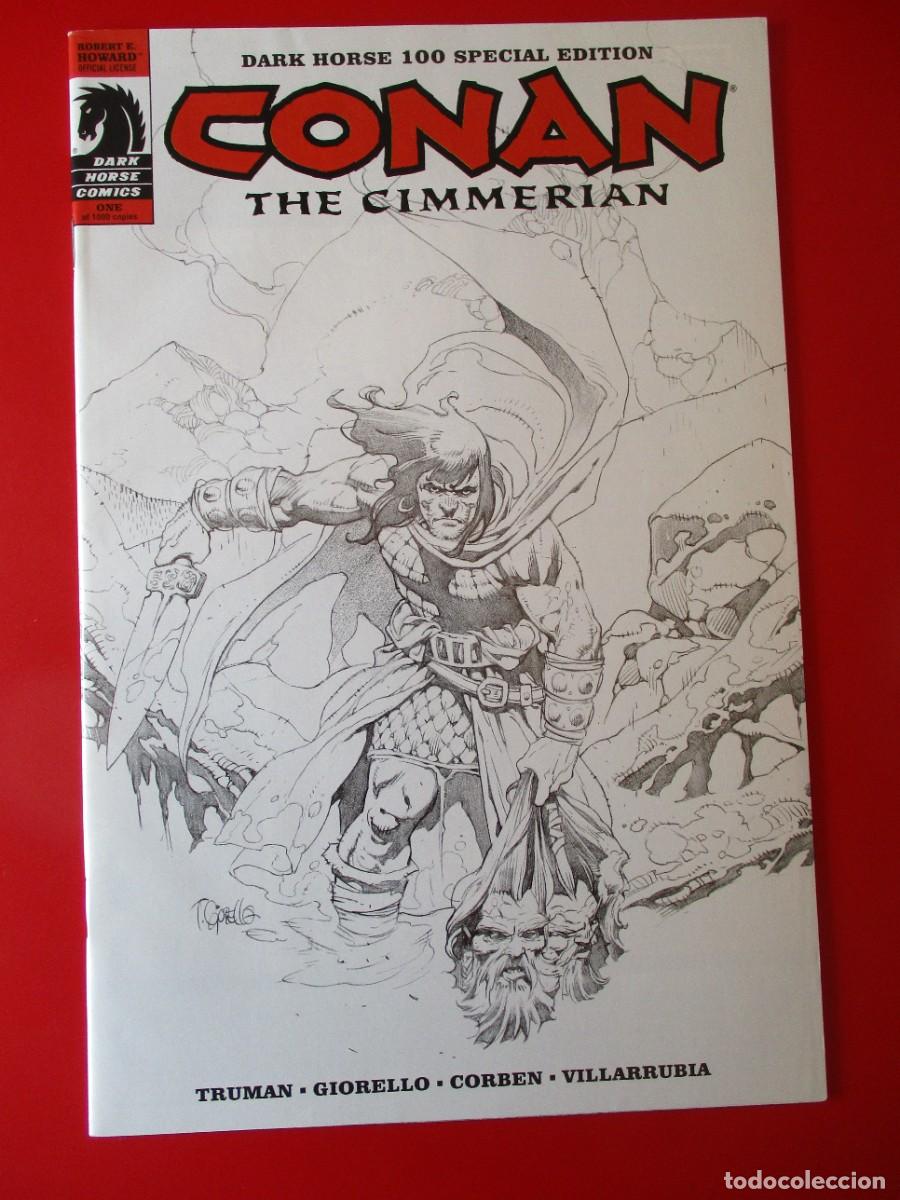 C&oacute;mics: C&oacute;mic CONAN EL CIMERIO #1 Dark Horse 100 edici&oacute;n especial variante boceto