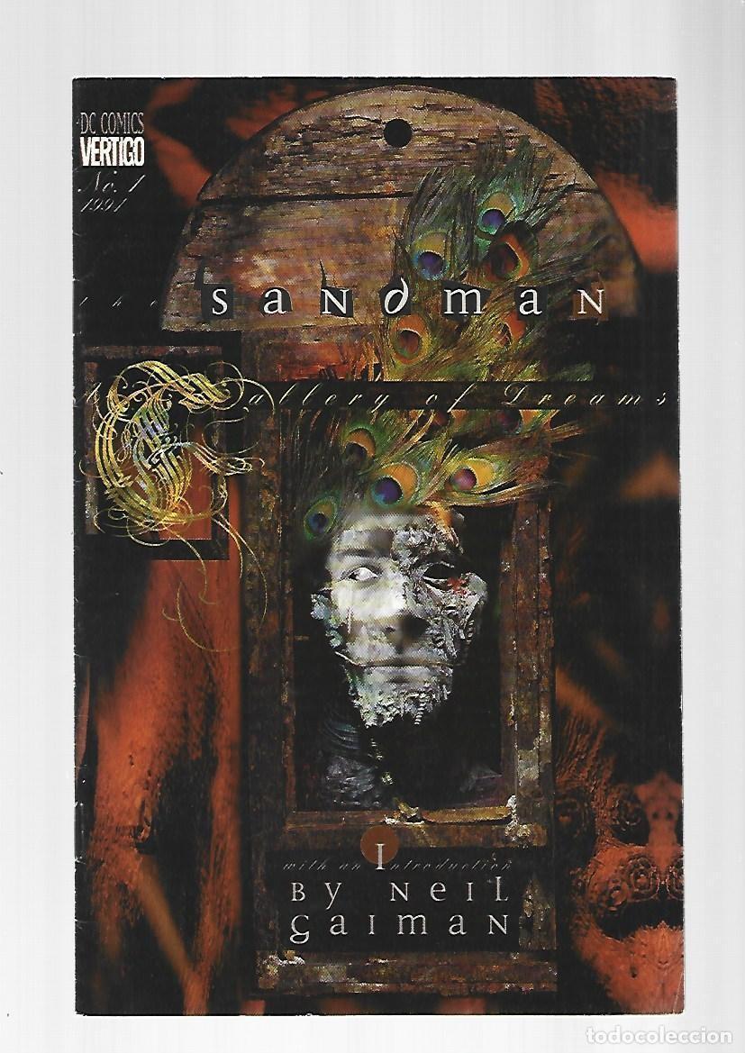 C&oacute;mics: Sandman: gallery of dreams, 1, 1991, DC, muy buen estado. Caja DA. comic de ilustraciones