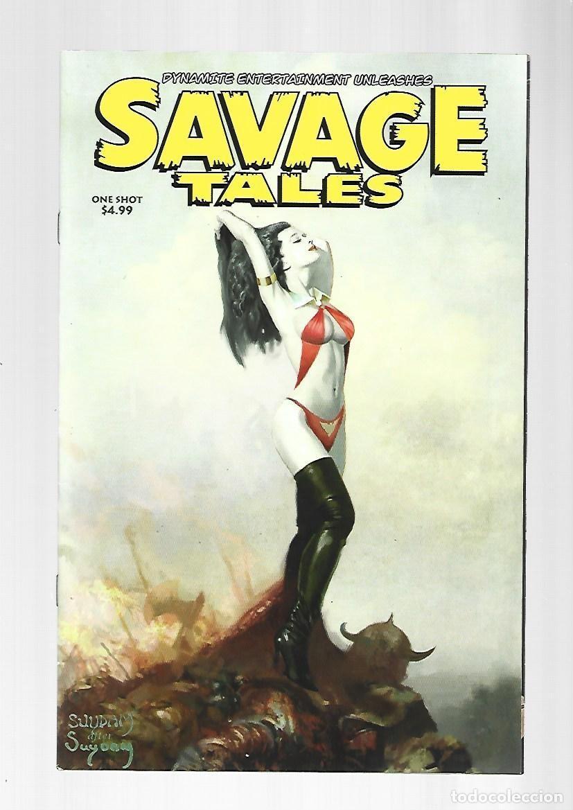 C&oacute;mics: Savage Tales, one shot, 2022, Dynamite, muy buen estado. Caja DA