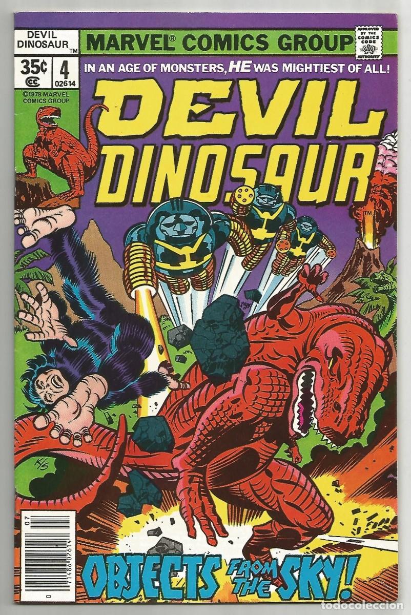 C&oacute;mics: DEVIL DINOSAURS (1978) #4 VF, MARVEL COMICS 1978 - Foto 1