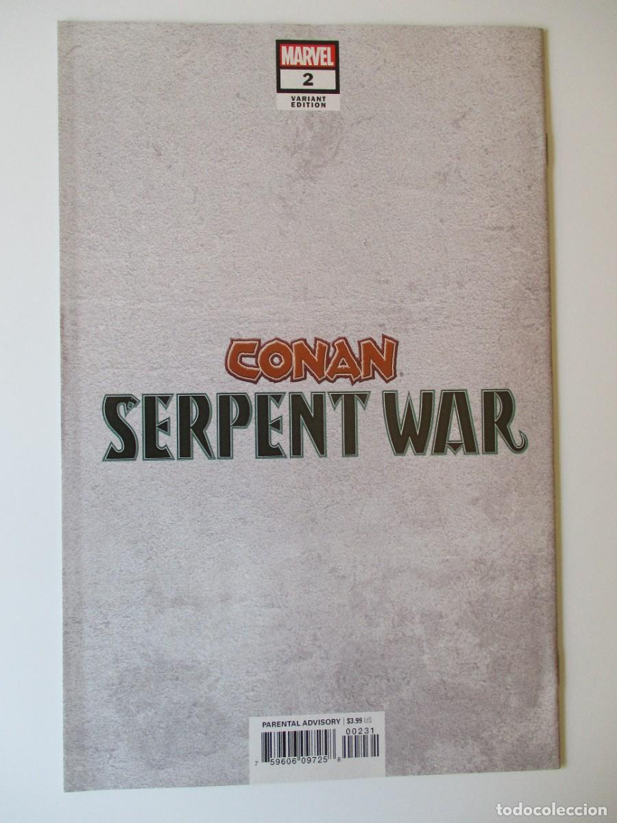 C&oacute;mics: C&oacute;mics de Marvel Conan Serpent War #2 variante virgen 2020 nuevo - Foto 2