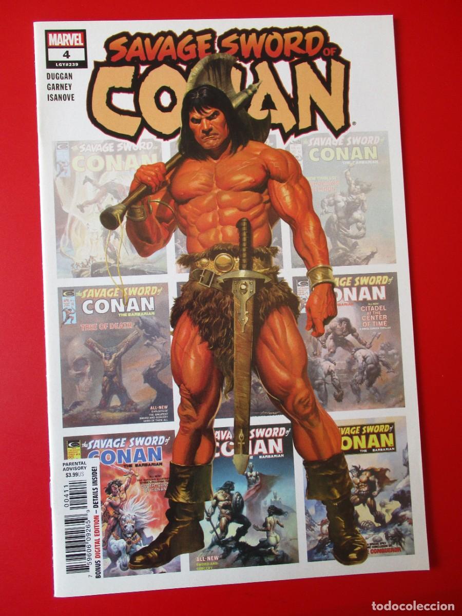C&oacute;mics: Savage Sword of Conan #4 de Marvel Comics 2019