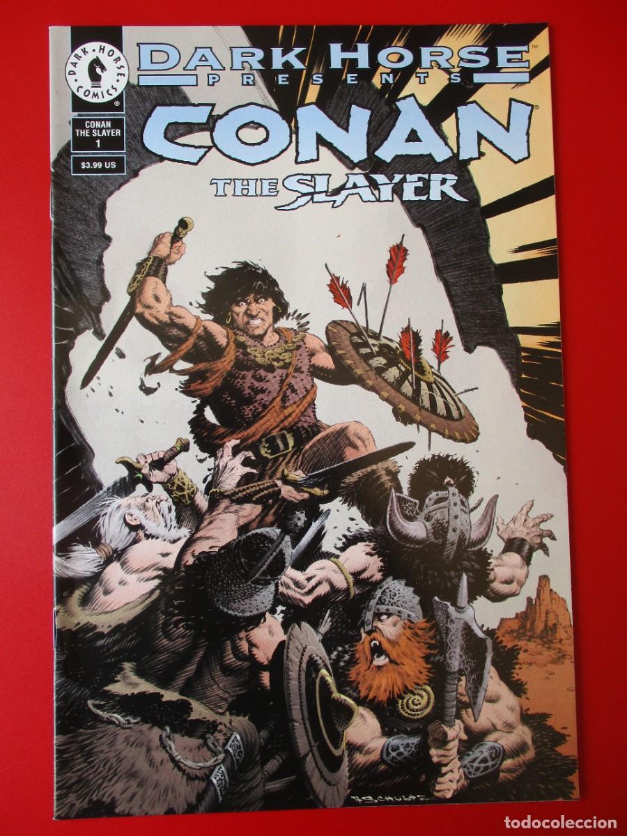 C&oacute;mics: Conan the Slayer #1A en estado bueno; Dark Horse | Variante 30 aniversario