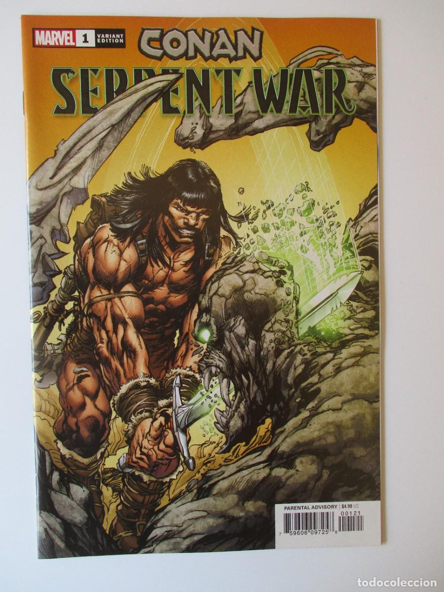 C&oacute;mics: Conan: Serpent War #1 Neal Adams (Marvel Comics febrero 2020) nuevo