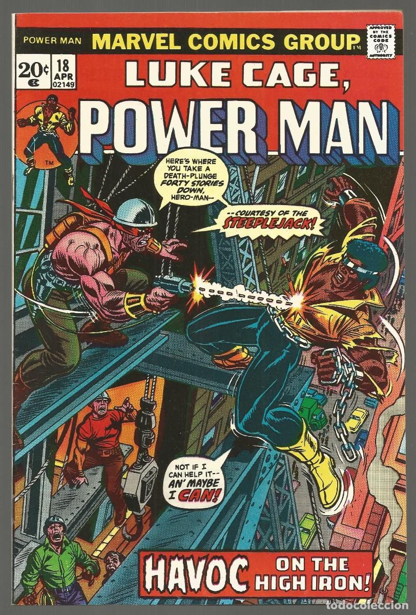 C&oacute;mics: LUKE CAGE, POWER MAN (1972) #18 VF/NM, MARVEL COMICS 1974