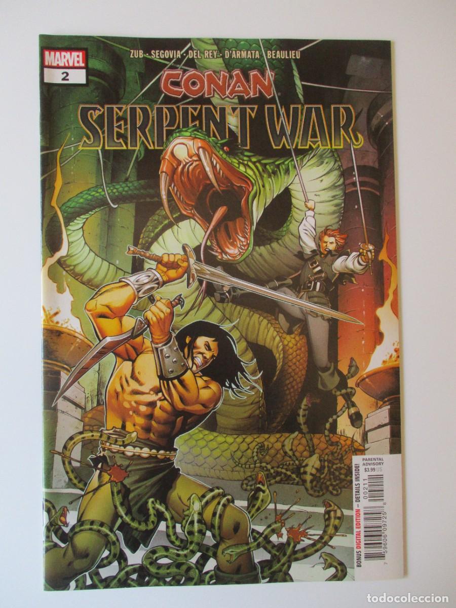 C&oacute;mics: C&oacute;mic Conan Serpent War #2 2020 Marvel Comics 8,0+ QQ-248